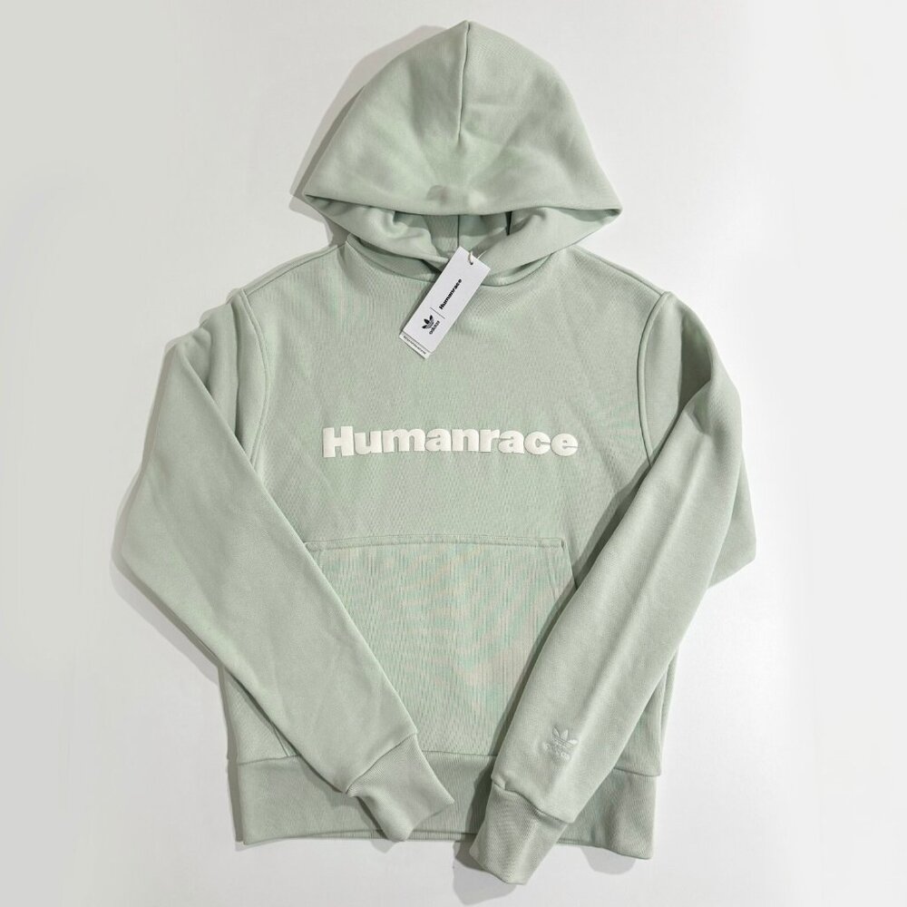 Pharrell Williams Adidas Human Race Pullover Hoodie Unisex XXS NWT Mint Green